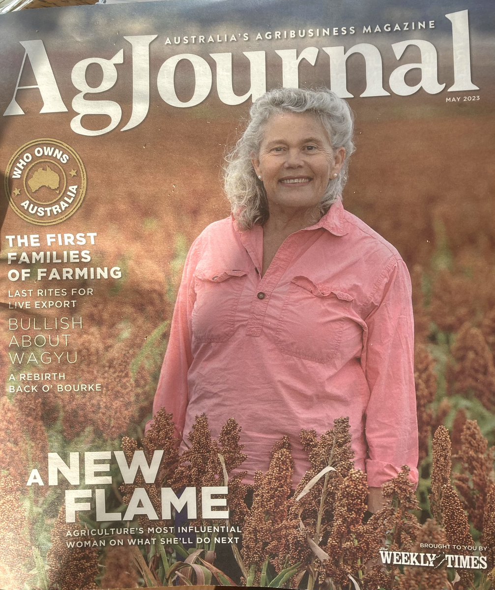 Great to spend time with the #NFF president @afsnsw Fiona Simson, as she prepares to step down after 7 years leading change. Lovely family lnkd.in/gVwNTdV2 @theweeklytimes @australian @NationalFarmers