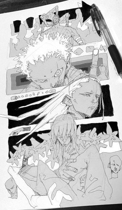 久しぶりに絵を描いてる