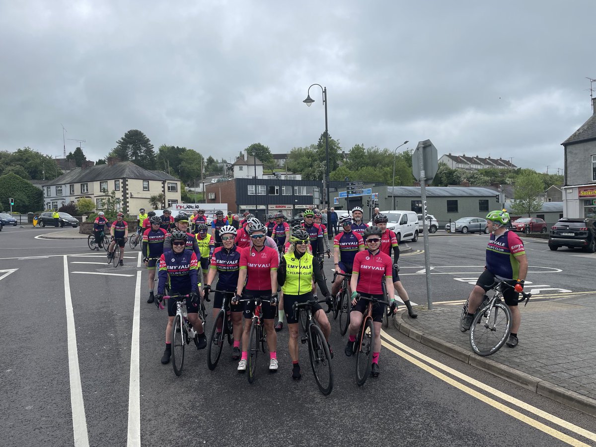 RAS Tailteann 2023 Great Send off from Emyvale Cycling for the Ras #Ras2023