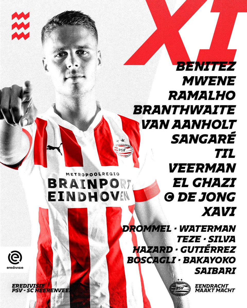 PSV's tweet photo. 🔴⚪️

#PSVHEE https://t.co/1EMKDC9YOO