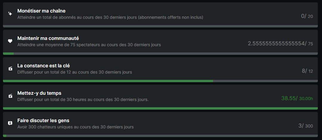 W4ZYX's tweet photo. Voici la suite des Trophées à débloquer sur ma chaine #Kick, aidez moi svp ! 💚💚💚

➡️https://t.co/vocATccvWO #Live #Streaming #KickStreamer
@kick
@KickStreamerFr
@KickStreamFR
@Kickfrancais
@KickStreamsLive https://t.co/PooEpJKaKh