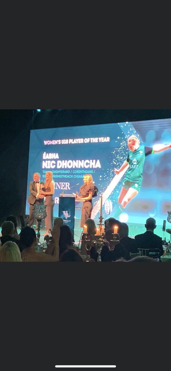 Comhghairdeas le scoláire ardteiste Éabha Nic Dhonnacha atá ainmnithe mar imreoir rugbaí Chonnachta ban faoi 18 don séasúr seo.