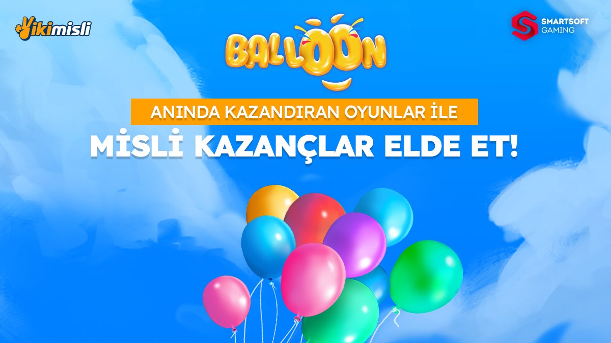 🏜 Kapadokya biletini aldın mı?

SmartSoft Gaming imzalı Cappacodia 🌤 ile gökyüzüne yükseldikçe kazan! 

Hemen oyna ve çarpanlı kazançlar 💸 elde etmeye başla!

ikimisli: mislilnk.com/guncel

#ikimisli #DenemeBonusu #Balloon