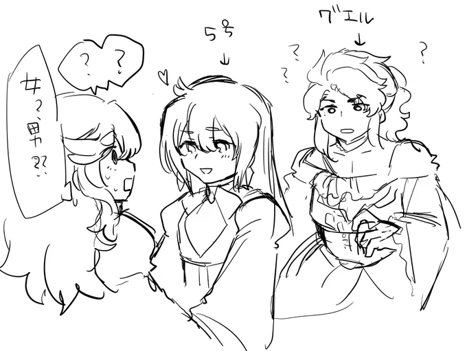 @toranoko_gesl そして生まれた即席令嬢たち!!!! 