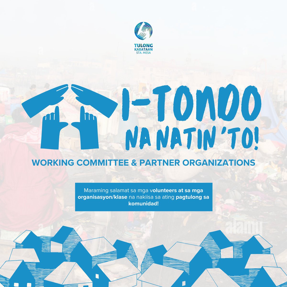 tkstamesa's tweet photo. TINODO NA NATIN I Maraming salamat sa ating working committee at mga organizations and blocks na nakiisa sa "I-TONDO Na Natin 'To!" 

Hindi magiging matagumpay ang ating pagtulong sa Parola, Tondo kung wala kayo. Hanggang sa muli! 

#TulongKabataanStaMesa https://t.co/Rs3BSwYI3Q