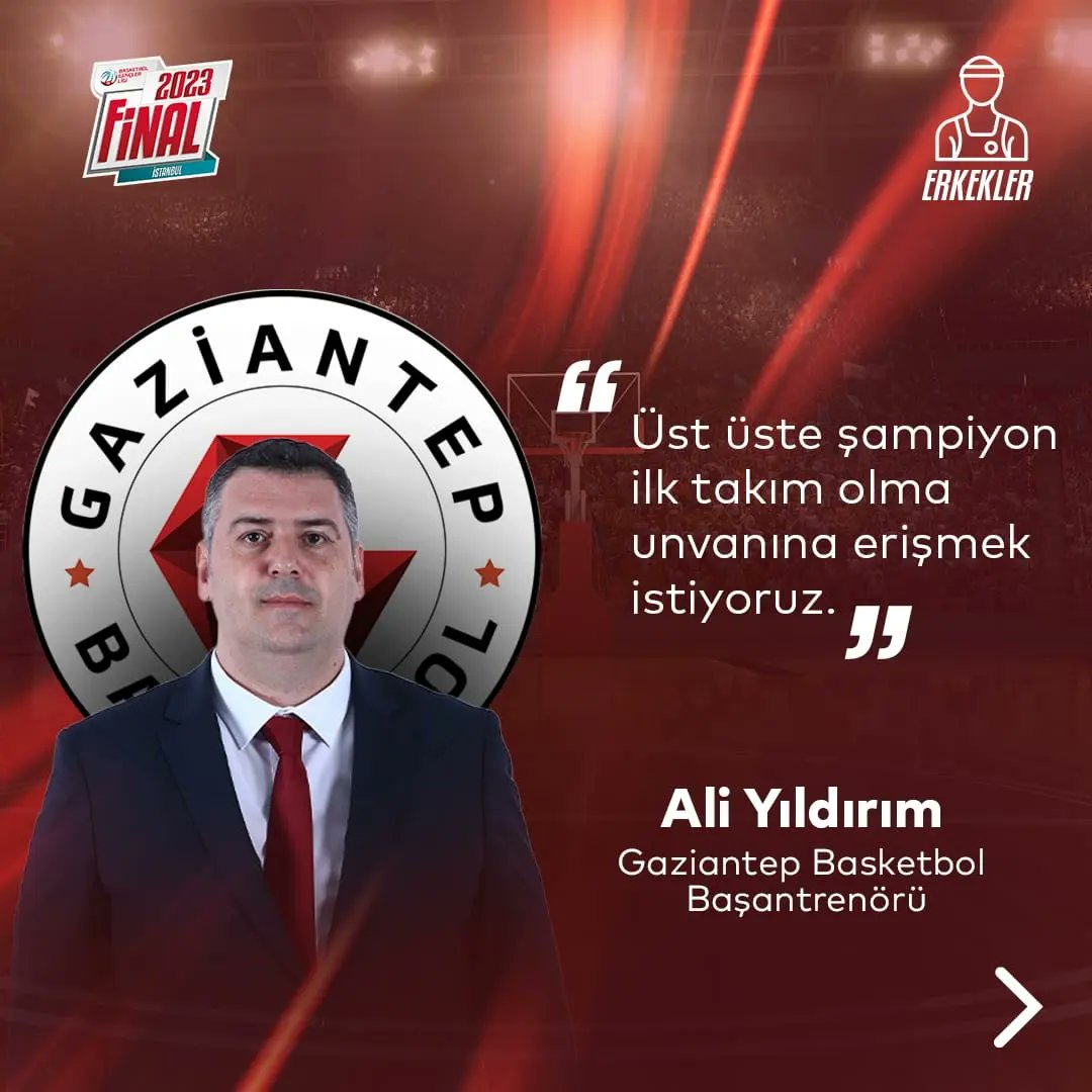 TBF's tweet photo. Gaziantep Basketbol Başantrenörü Ali Yıldırım ve oyuncu İbrahim Ethem Yılmaz; bugün oynanacak dev final öncesi açıklamalarda bulundu!

#SahneGençlerin @tbfaltyapilar

Açıklamaların tamamı için 👉 https://t.co/DQt5hq6VE7 https://t.co/TCHz3JQWJ0