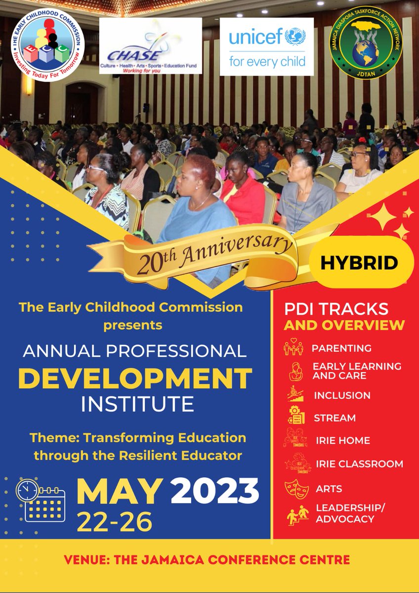 UNICEF Jamaica on Twitter: "RT @ECCJA: Guess What? ECC PDI 2023 begins