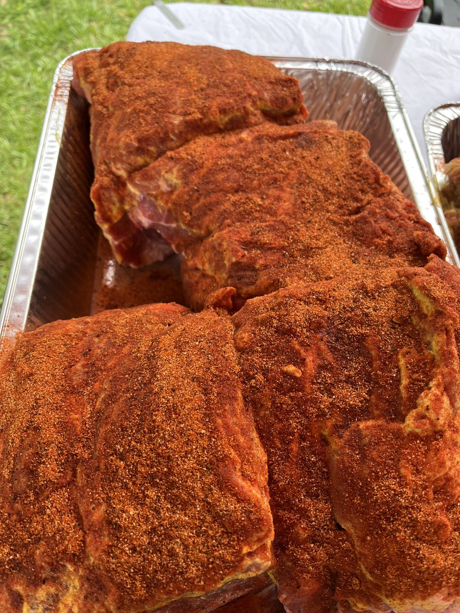TheSCBBQCo's tweet photo. Pork butts seasoned up from this past weekends event in Williamston SC’s Pig in the park! #swinetime #BBQ #COMPETITION #win #compete #win #dontstop #thescbbqco https://t.co/etPdSHDv70