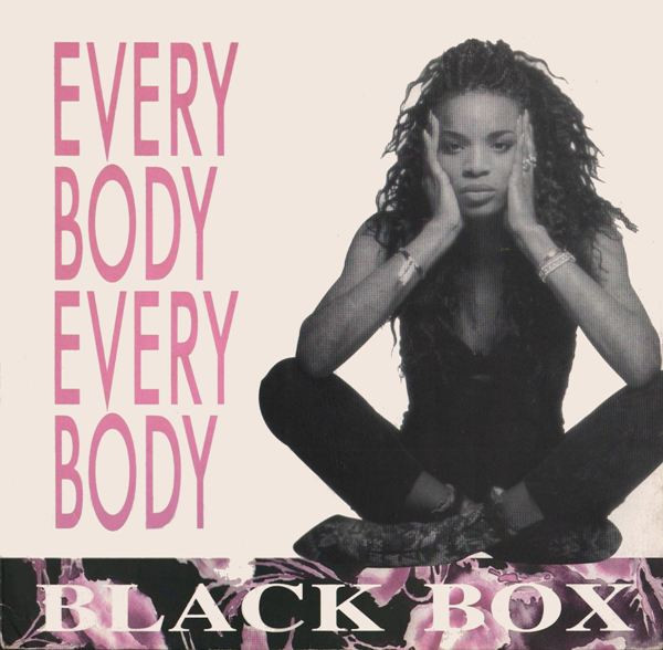 myfizzypop's tweet photo. Happy 33rd to #BlackBox's exquisite italo-house hit #EverybodyEverybody, released #onthisdayinpop in 1990. Assume Katrin looking sad on the cover because everybody everybody knows #MarthaWash is the phenomenal vocalist. Love that #SmashHits called it 'almost brilliant! https://t.co/ofSTpa50ph