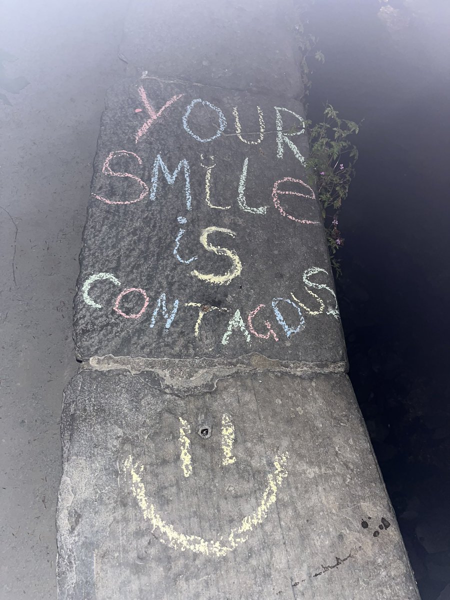 Ambleside street art perfect for #MentalHealthAwarenessWeek
