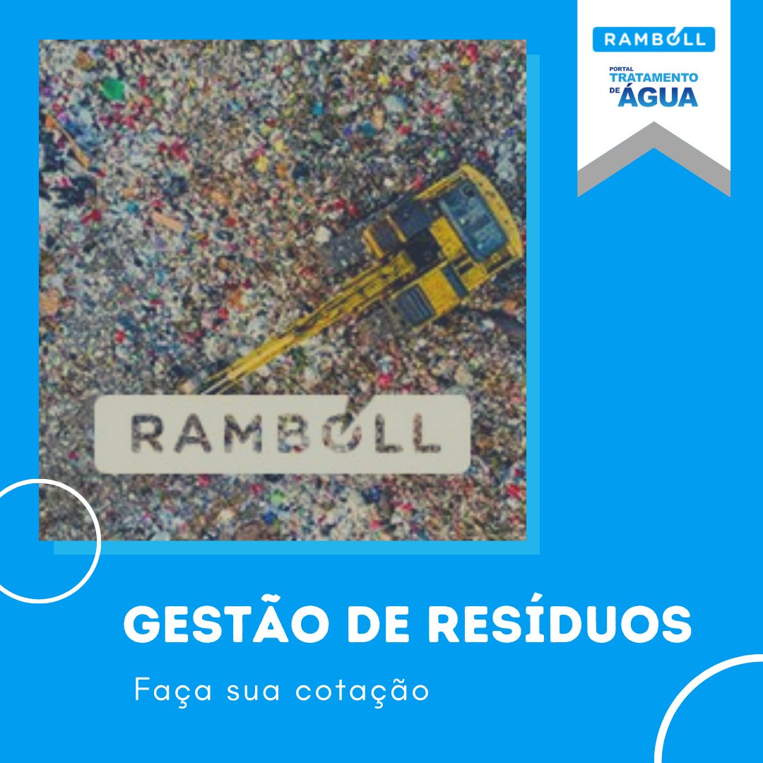 tratamentoagua's tweet image. ⚪ Ramboll Brasil

🔹 Gestão de resíduos

🔸 Ajudamos nossos clientes a economizar recursos preciosos, reduzir a produção de resíduos e encontrar maneiras de transformar resíduos em matérias-primas.

🔗 Saiba mais: mla.bs/d3c81f52

#ramboll #gestãoderesíduos #aterro