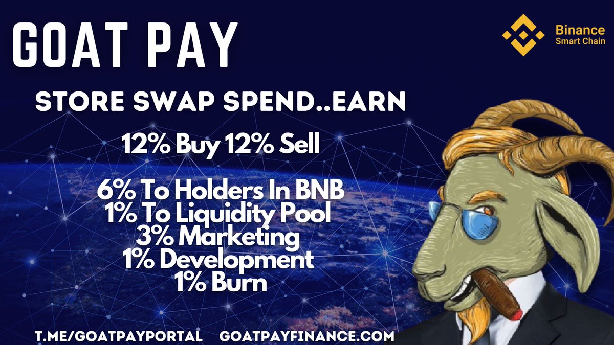 goatpaybsc's tweet photo. #Memecoins are often the spark, but behind that wave comes the thirst for utility
At #goatpay we merge both and will be launching with LIVE #utility
Position yourself now
The wealth you seek is just around the corner
#BSC #Presale #pinksale #memecoins #SimpsonToken #PEPE https://t.co/PimDia31Xb