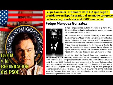 Morpheus11M2004's tweet photo. @mundoparacontar Coño, la #CIA y el #BND, pues habrá que mirar si aparece el #PSOE pues estaba relacionado con ambos desde #Suresnes donde entre ambos y de la manita de #Kissinger y #BillyBrand se ReFUNDó #PSOE Felipe González, con dinerito de las ELITES Globalistas
#SocialismoFABIANO = #PSOE https://t.co/kRida20Kom