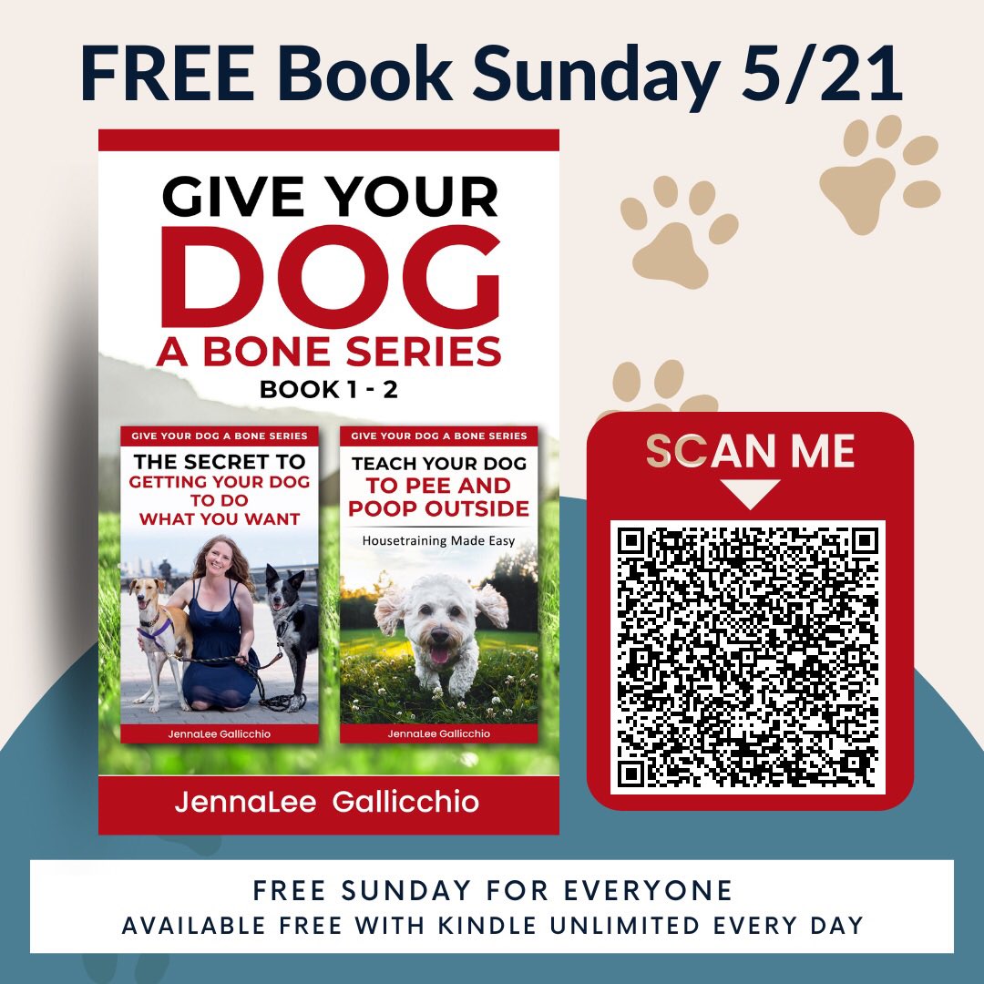 AllStarPaws's tweet photo. Offering my book for free this Sunday. If you have Kindle Unlimited it's free at any time. Enjoy!
https://t.co/i0OJUWTJRb
#freekindlebook
#dogtraining #sundayonly #free #dogs https://t.co/j7gvuogehX