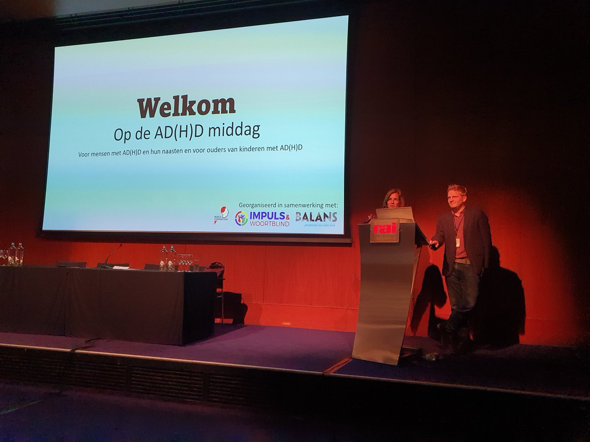 Barbara Franke (@bfranke_lab) on Twitter photo Start van onze AD(H)D Middag in aansluiting aan de World Congress on ADHD hier in Amsterdam. Superleuk om meer dan 200 mensen te zien die interesse hebben om meer over ADHD te weten te komen!! <a href="/ADHD_Congress/">ADHD Congress | Modernising the concept of ADHD</a> <a href="/DondersInst/">Donders Institute</a> <a href="/radboudumc_weet/">Radboudumc wetenschap</a> <a href="/GeneticNijmegen/">Human Genetics Nijmegen, Radboudumc</a> Start van onze AD(H)D Middag in aansluiting aan de World Congress on ADHD hier in Amsterdam. Superleuk om meer dan 200 mensen te zien die interesse hebben om meer over ADHD te weten te komen!! <a href="/ADHD_Congress/">ADHD Congress | Modernising the concept of ADHD</a> <a href="/DondersInst/">Donders Institute</a> <a href="/radboudumc_weet/">Radboudumc wetenschap</a> <a href="/GeneticNijmegen/">Human Genetics Nijmegen, Radboudumc</a>