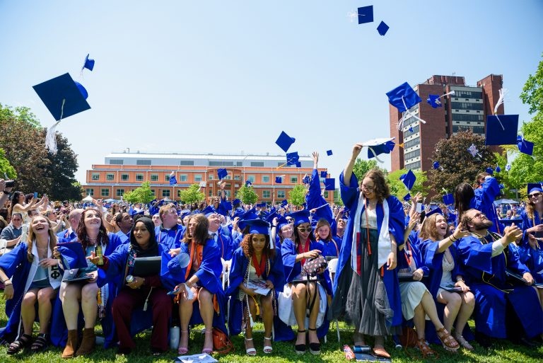 newpaltz's tweet photo. Today marks the 2023 Commencement Sunday Undergraduate Ceremony, where degrees will be conferred to graduates in the schools of Business, Education, Science & Engineering and Fine & Performing Arts. Access the Livestream link here: https://t.co/zfernwbcpC #NPGrad #NewPaltz https://t.co/oq8pGJhtlj