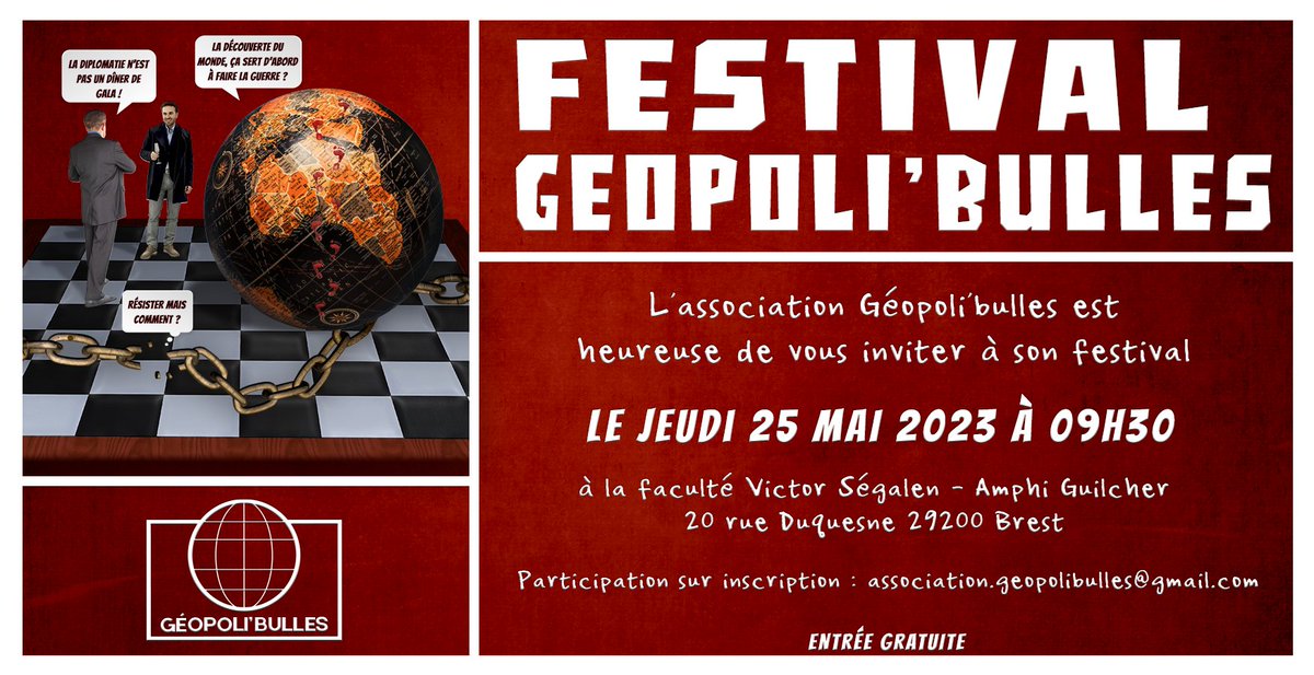 AGeopolibulles's tweet photo. La découverte du monde, ça sert d'abord à faire la guerre?
Les grandes découvertes ont été, à toutes les époques, au cœur des rivalités de puissances. Mais ne sont-elles pas avant tout des grandes aventures humaines?
@LFBollee @RobinWalterBD #briac #francoisbellec https://t.co/7YSTUSoUwo