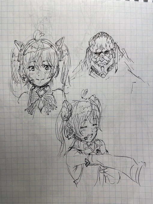 えっちじゃない最近の落書きはあげておこう