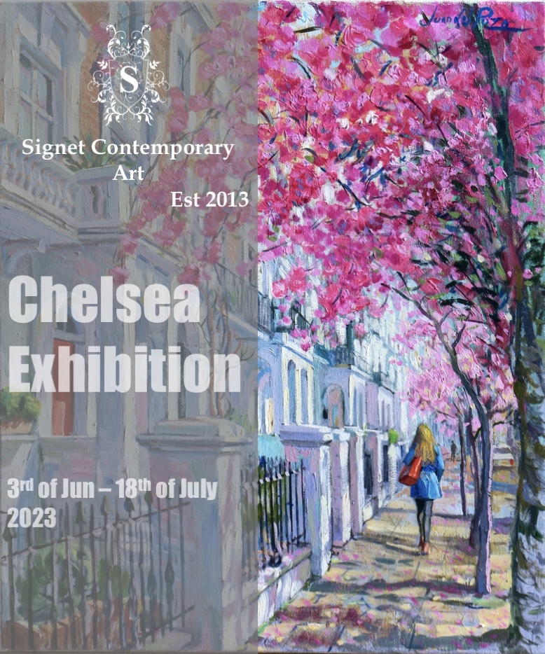 Proud to be based in a charming borough of London, the gallery’s ‘Chelsea Exhibition’ celebrates this major muse from the 3-18 June. Involving 9 international painters who appreciate the area and its vibrant spectacles as much as we do! #exhibit #kingsroad #gallery #contemporary