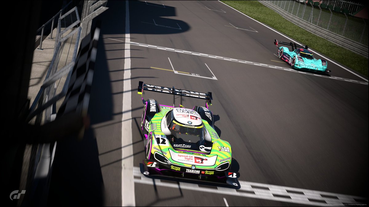 drewpydesigns's tweet photo. Proof you should never let a disability stop you!! Last night I got my first win in competitive league racing after a race long bumper to bumper battle with the current champion. 
Never give up and keep pushing for better 

#firstwin #victory #idr #vw #gt7 #GranTurismo #VIGamer https://t.co/hIY6FDhDaq