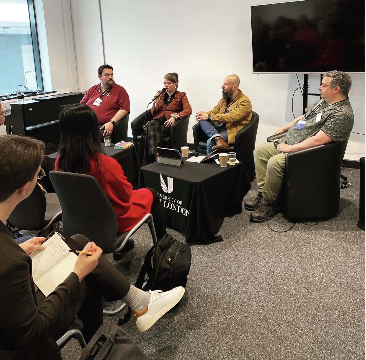 simonzt's tweet image. Yesterday's  Practice Research in 21st Century Music conference at UWL was great.   Thanks to everyone who took part for making it a great day. We will be  following up with some more online content soon.