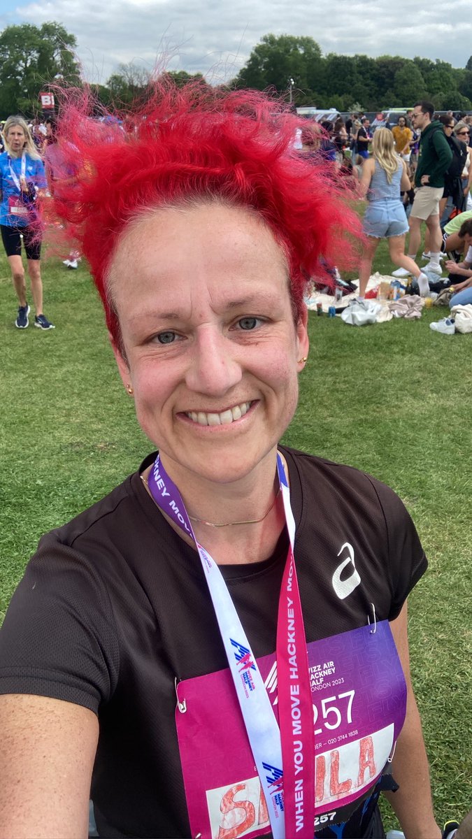 sheilachapman01's tweet image. Thank #hackney for the sunshine and smiles and high fives and music. #hackneyhalf 🏃‍♂️🌞🎉