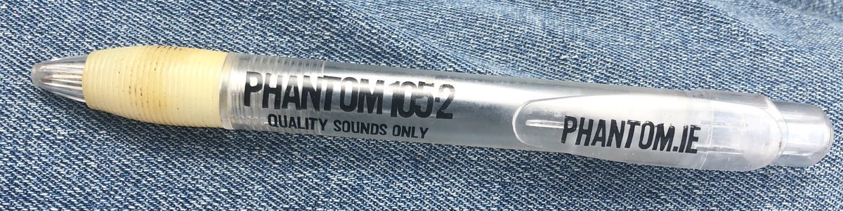 DoubleZCreative's tweet photo. Oh that? It’s just a working #PhantomFM promo biro! https://t.co/MwSxds1TAe