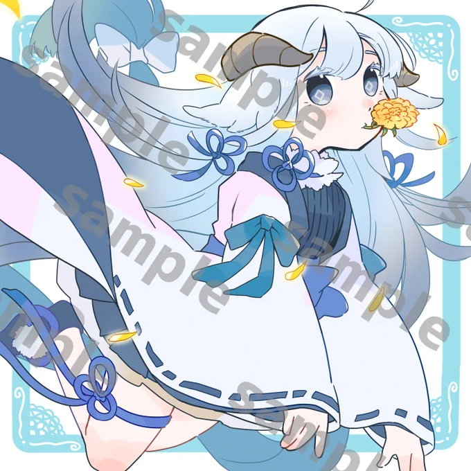   skebにてとても可愛らしいocを 描かせていただきました リクエストをいただきありがとうございました!
