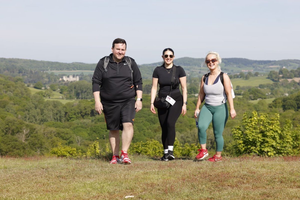 The teams are making great progress! Keep going #TeamWellChild! #MalvernsWalk #MalvernHills