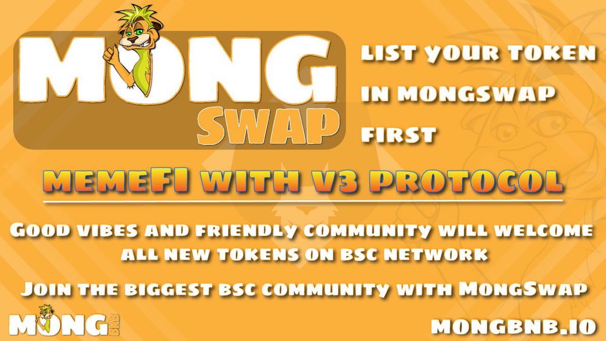 I have my 👀 on $mongbnb 

CMC listing pending and chart looking bullish and ready for next leg up.

Community listing vote top #bsc gems  ongoing.

V3 dex with Farms and huge APR Monday 29th May

#NFT collection available mint and get rewards and dex utility