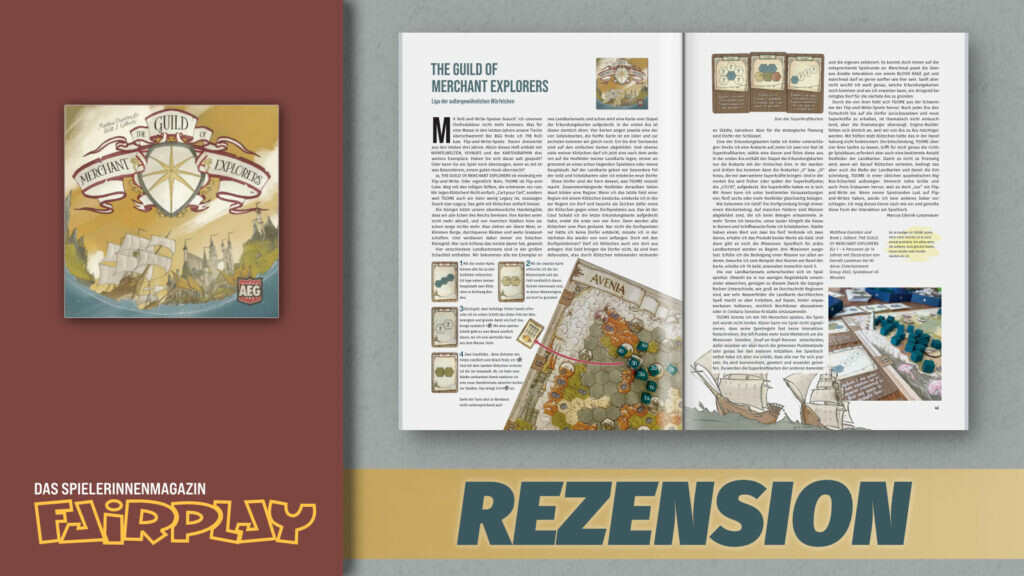 Heute der späte #FairplayFreitag #DieGildeDerFahrendenHändler​

Schon letztes Jahr in der Sommerausgabe (Fairplay Nr.140) hat sich Marcus die englische Ausgabe angeschaut:

Mehr lesen: fairplay-online.de/2023/05/fairpl…​
🧭⛵
#brettspiele #boardgames