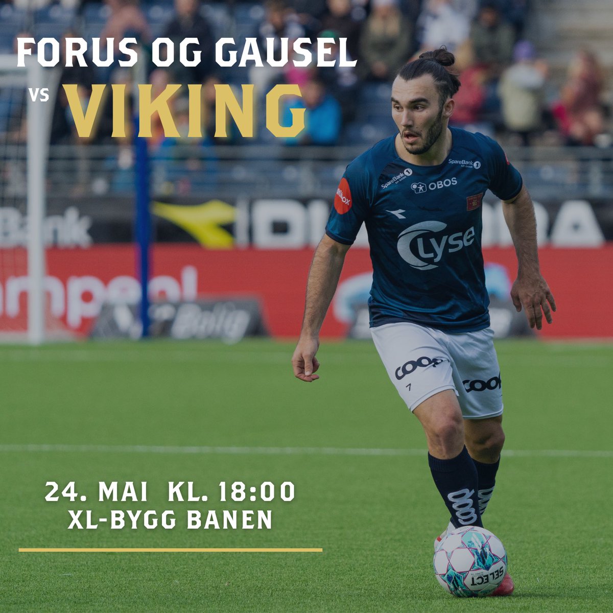 🔜 Forus og Gausel - Viking
Vi gjør oss klare til 1. runde av cupen. Bli med på lokaloppgjør på Knudamyrå onsdag kl 18:00 🙌

Billetter her: fgi.ticketco.events/no/nb/m/e/fgi_…