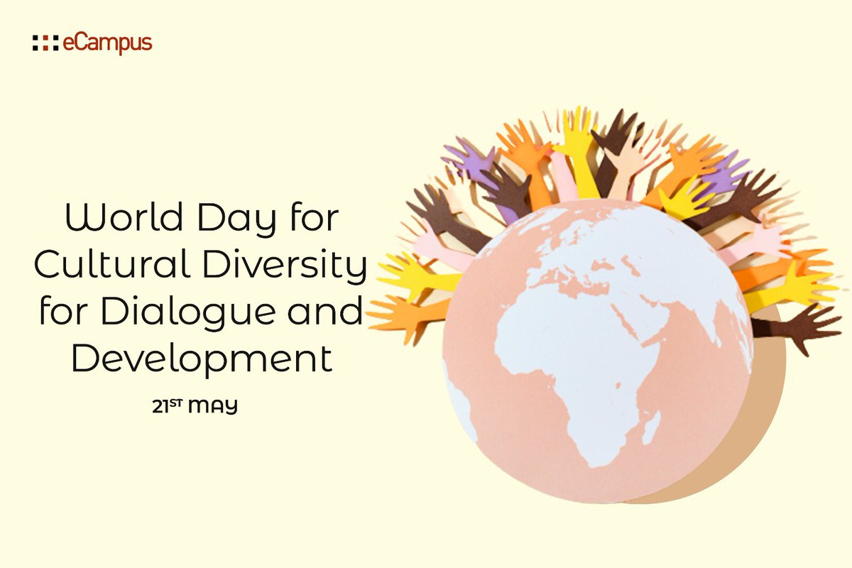 eCampusLLC's tweet photo. We believe our cultural diversity should not make us separate people but rather give us a collective strength to face world challenges. #CulturalDiversity #WDCDDD #eCampus #elearning #smart #help #success #employability #prosperity https://t.co/m2v3bcReUS