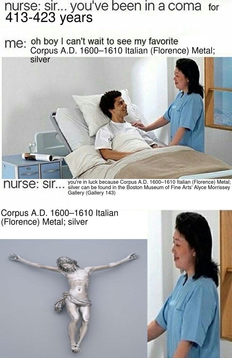 Corpus A.D. 1600–1610 Italian (Florence) Metal; silver