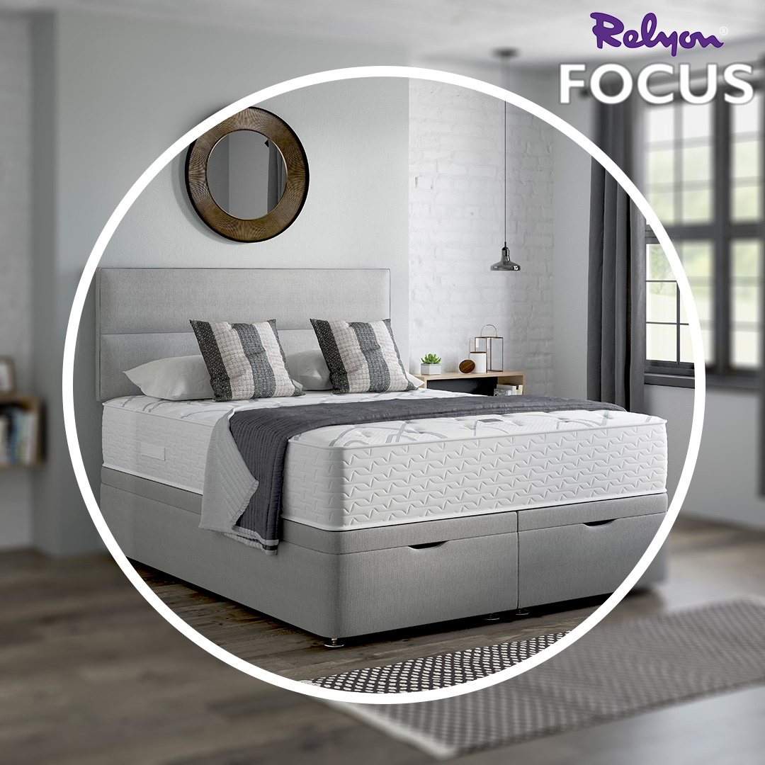 The Comfort Pure Latex 1500 gives you more than you might expect from a mattress, with a pressure relieving layer of Latex hiding beneath the surface. Find your nearest Relyon stockist on our website: relyon.co.uk/find-a-stockist #relyonbeds #relyonfocus