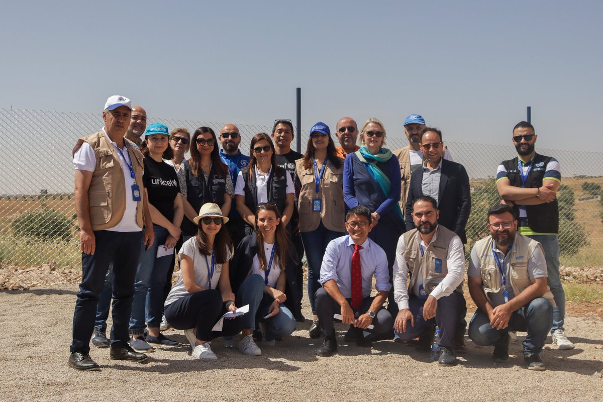 FAOSyria's tweet photo. .@NorwayMFA and Italy @aics_it joining an inter-agency field mission to Dara’a to visit activities and engage with beneficiaries supported by the UN #JointProgramme on Urban and Rural #Resilience, funded by Norway, Italy and the EU. https://t.co/plUKhx8kiG