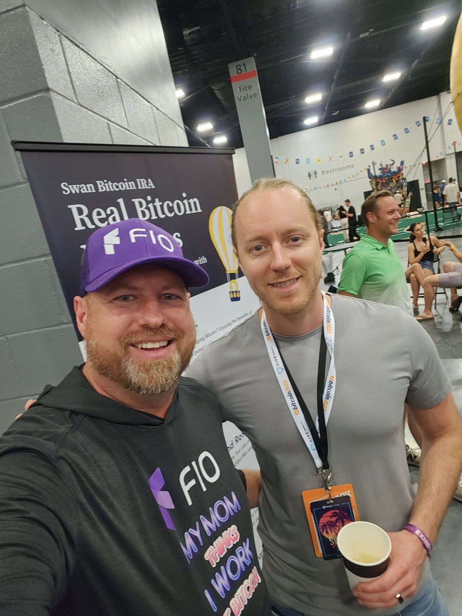 joinFIO's tweet image. GM from #BitcoinMiami!!

P.S: Reminder that we have an awesome #Bitcoin competition running, with many 🎁 Prizes!! 🥳🥳

Check our pinned tweet for more info. 🔥

GM and good luck!!