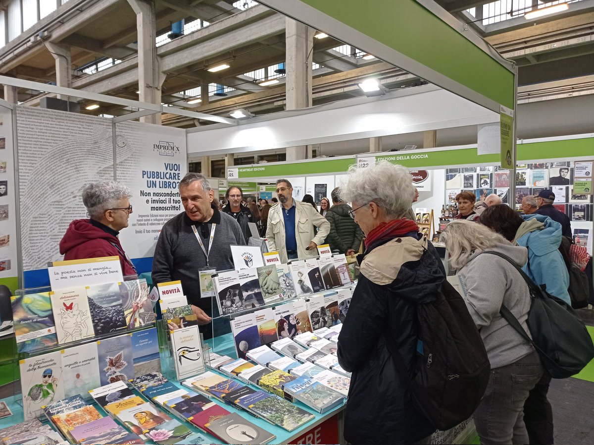 impremix's tweet photo. Impremix edizioni al Salone internazionale del Libro di Torino. Stand H28. Pad 2. https://t.co/y6wP3ASxDE