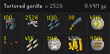 If you think you're having a bad day, at least you haven't had to kill over 2500 tortured gorillas in OSRS
