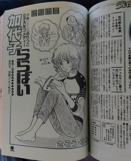 でもきっと、今、世に出たら最もセンセーションを呼ぶのは
「蜃気楼」という同人誌に載った「ないしょの話はあのねのね…」だと思います。 