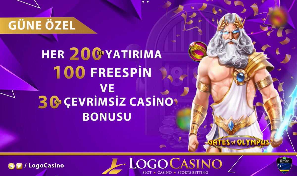 🎁 LOGOCASİNO'DAN 20 KİŞİYE 50 FREESPIN!

1⃣ Hesabımızı takip et,

2⃣ Bu tweeti RT'le,

3⃣ 3 arkadaşını etiketleyerek kullanıcı adını yaz.

⏰ Son katılım: 22 Mayıs 2023 - 15:00

📲 logocasino111.com