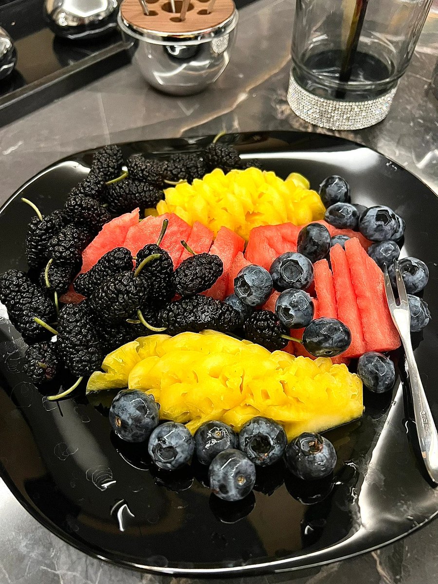Daily Fruit｜🍍🫐🍉Mulberry really loves fruit|||Fruit season is so happy
Today's platter
Like to record daily thanks for being liked by you.