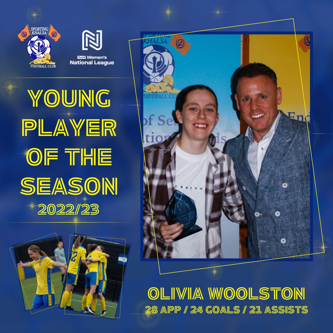 𝙔𝙊𝙐𝙉𝙂 𝙋𝙇𝘼𝙔𝙀𝙍

Olivia Woolston 👏

Liv joined us last year, but due to injuries she had a stop start season. This Season she came out the blocks. The potential is exciting to watch.. 💛💙