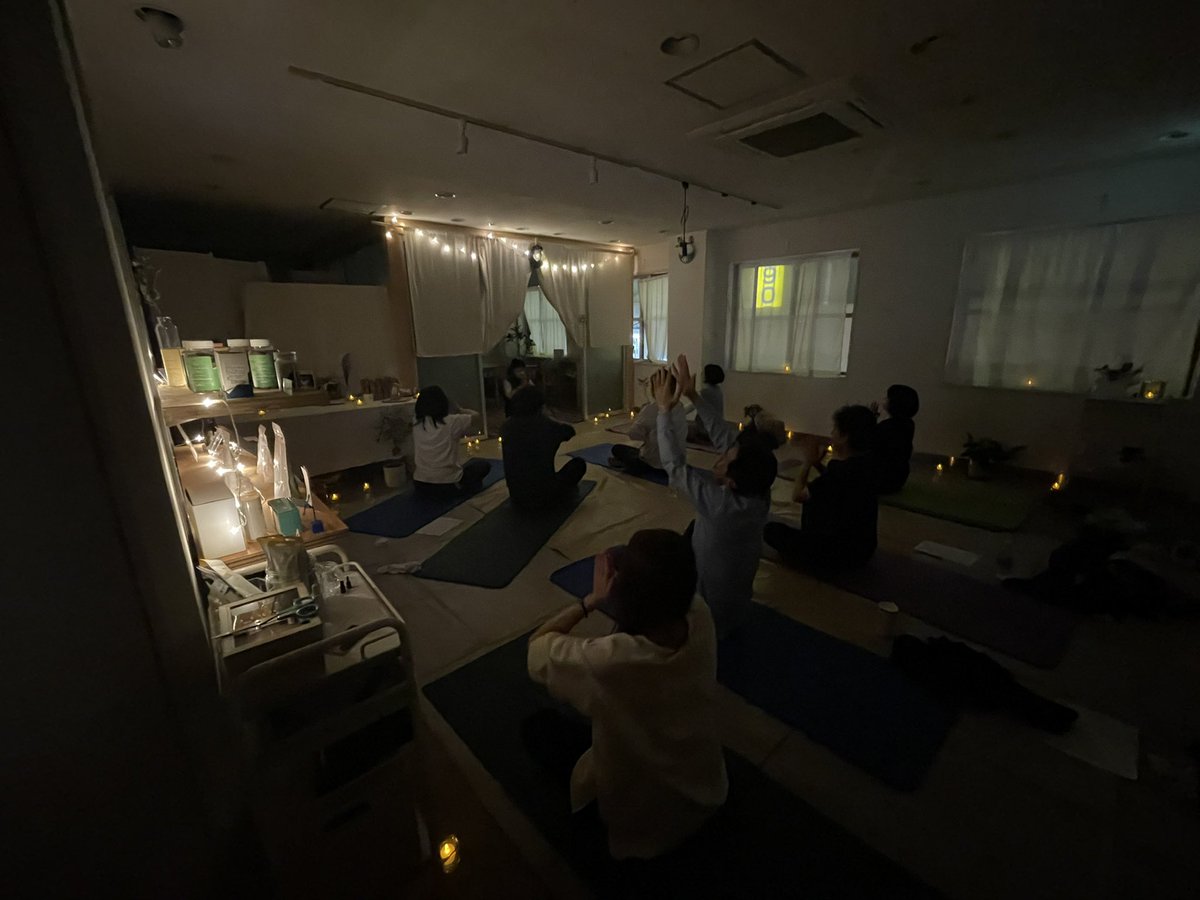 ヨガ✖︎CBDイベントで内側からアプローチ❤️🤍次回は梅雨あけです🥰