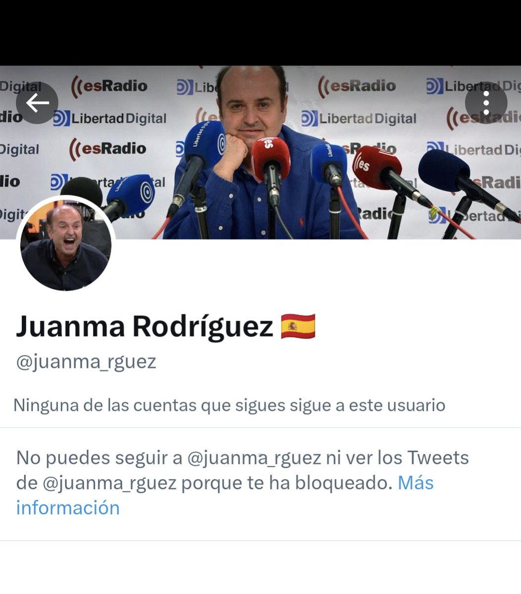 rinconnetti's tweet photo. @MPadremanyFont Bienvenido. Somos mas bloqueados que seguidores. 😅😅😅 https://t.co/lx2eTdvkuY