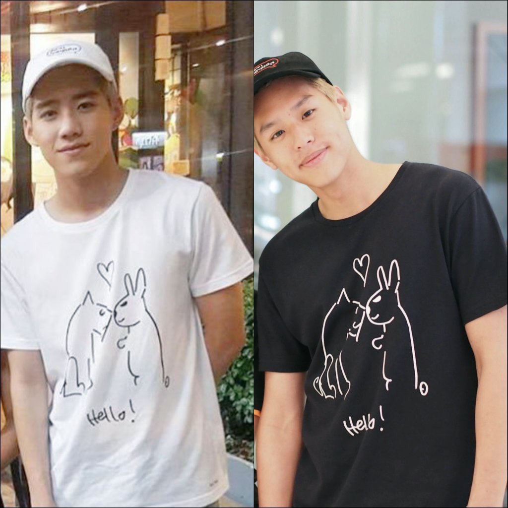 kunkonnarrak's tweet photo. มึงกูพึ่งสังเกตเขาใส่เสื้อคู่หมวกคู่ เป็นเซตเลย   🫠🫠🫠🫠 https://t.co/WIpBiUD06B