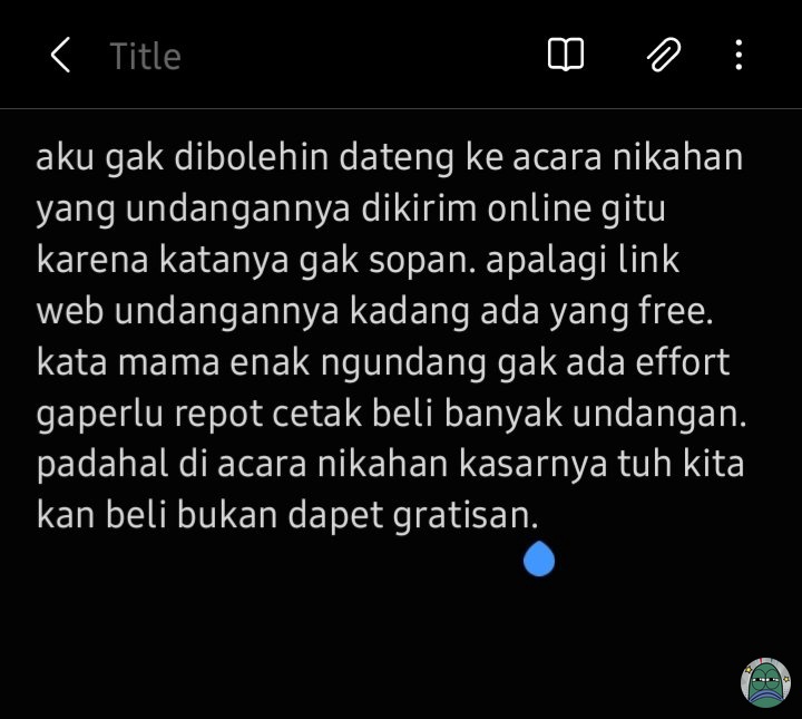 wdyt about undangan nikahan web gitu guys? 💚 skrg lagi marak, sebenernya sopan gasi?