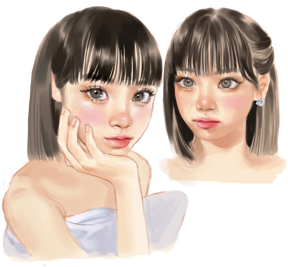 「Chaewon~」|Osh 🎀 Comms openのイラスト