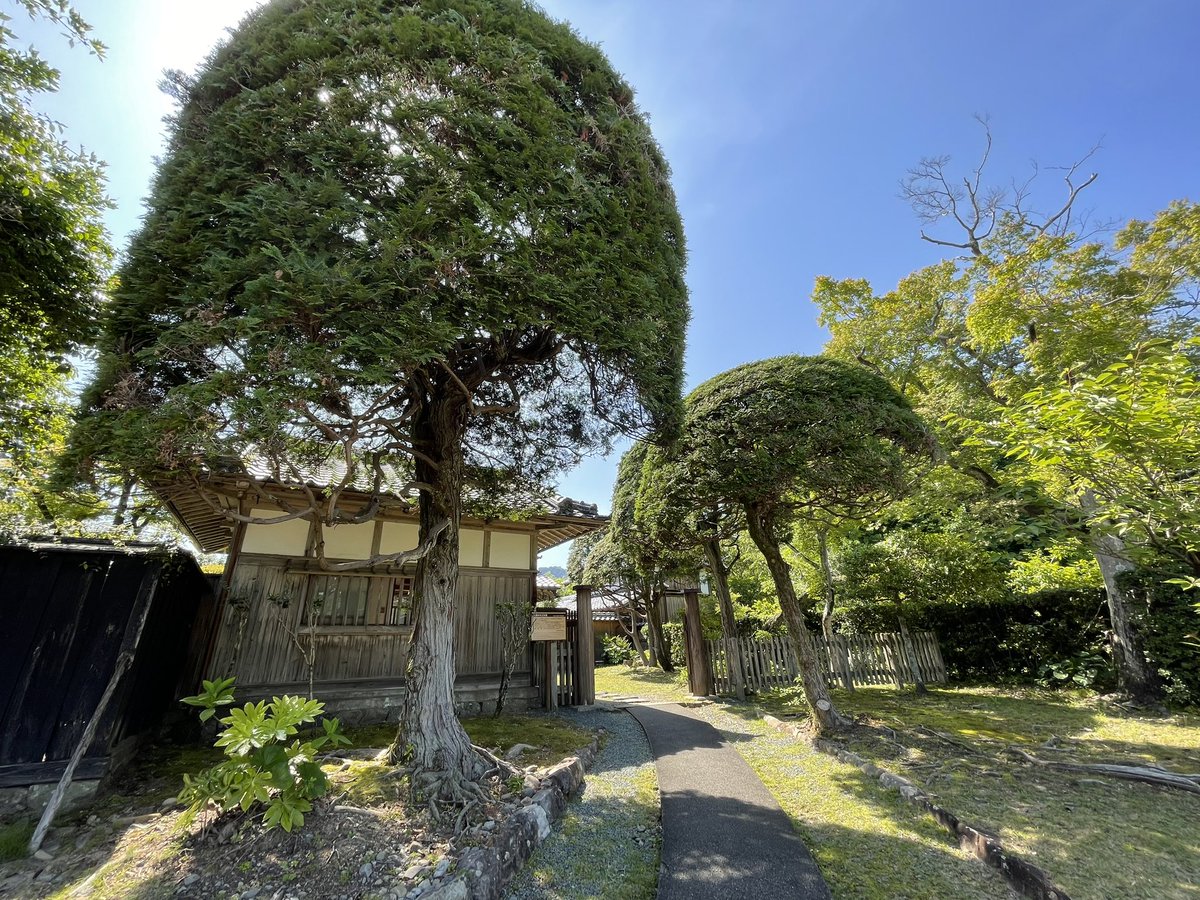 Modako's tweet photo. 安芸歴史民族資料館はすみませんQRコードが〜といえばそのままゲット。
横の武家屋敷はガイドさんが案内してくれます！
#歩ける植物図鑑高知 https://t.co/8CGUhaJ4m2