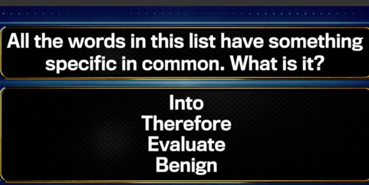 Anyone think they know? Come and see Mr Chown if you think you’ve got it!